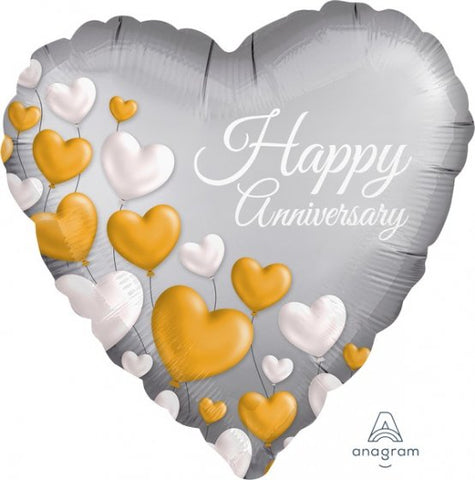 066 Happy Anniversary Hearts