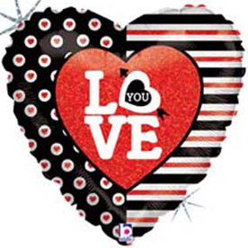087 Black & Red Love