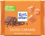 Ritter Sport Milk Chocolate Salted Caramel 100g