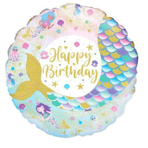 026c Birthday Shimmering Mermaid