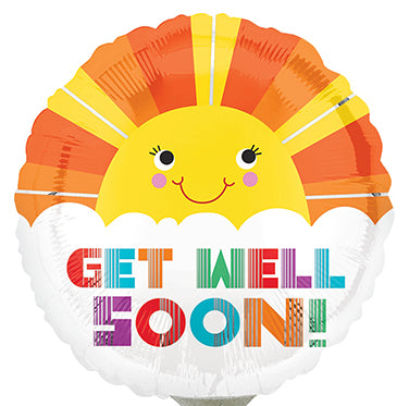 041a Get Well Soon Smiley Sunshine