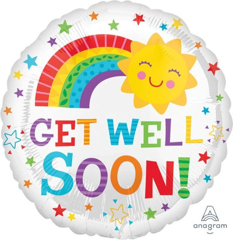 041a Get Well Rainbow Sun
