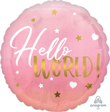 116 Hello World Pink