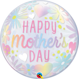 428 Mother's Day Floral Pastel Bubble