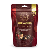 Nutworks Dark Chocolate Salted Chilli Macadamias 75g
