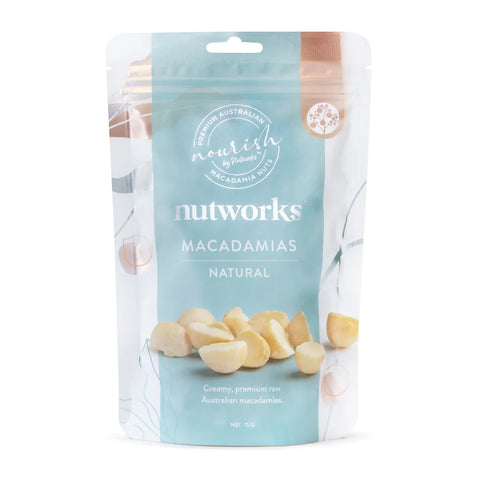 Nutworks Raw Macadamias 75g