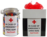 Emergency Personalised Lolly Jar