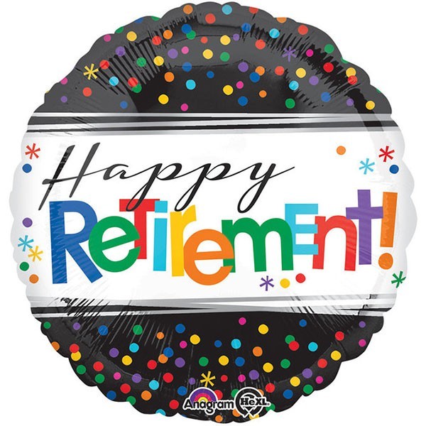 061 Happy Retirement Dots