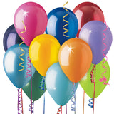 L01 - Latex Balloons Plain Colours
