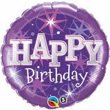 020c Birthday Purple Sparkle