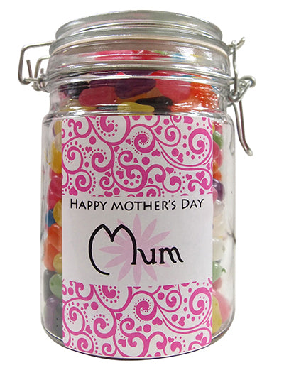 Mothers Day Personalised Lolly Jar 