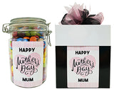 Mothers Day Heart Personalised Lolly Jar